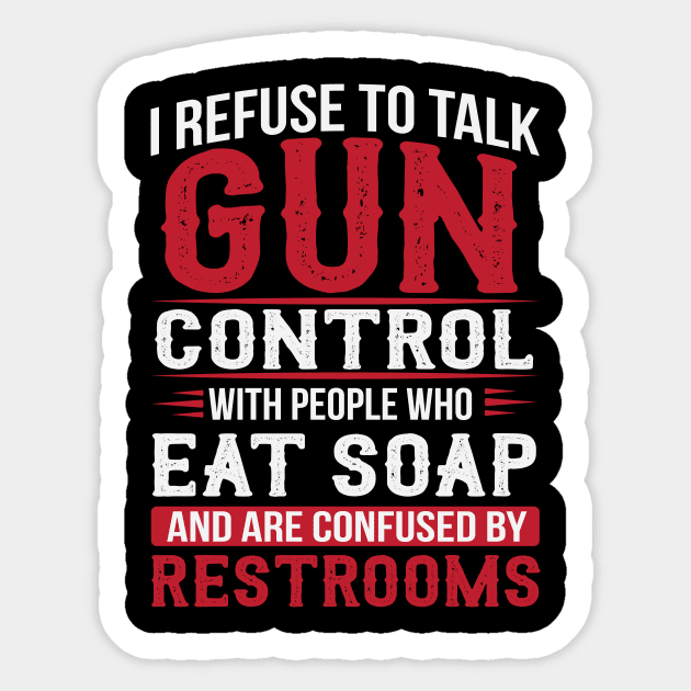 2nd Amendment Gun Owner Gun Lover Sticker by Dr_Squirrel